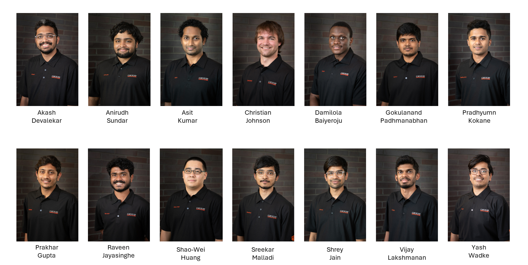 deep orange 13 team